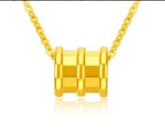 999足金小蛮腰吊坠